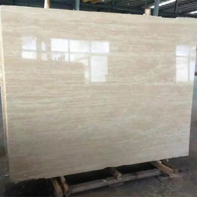 vein cut travertine slabs